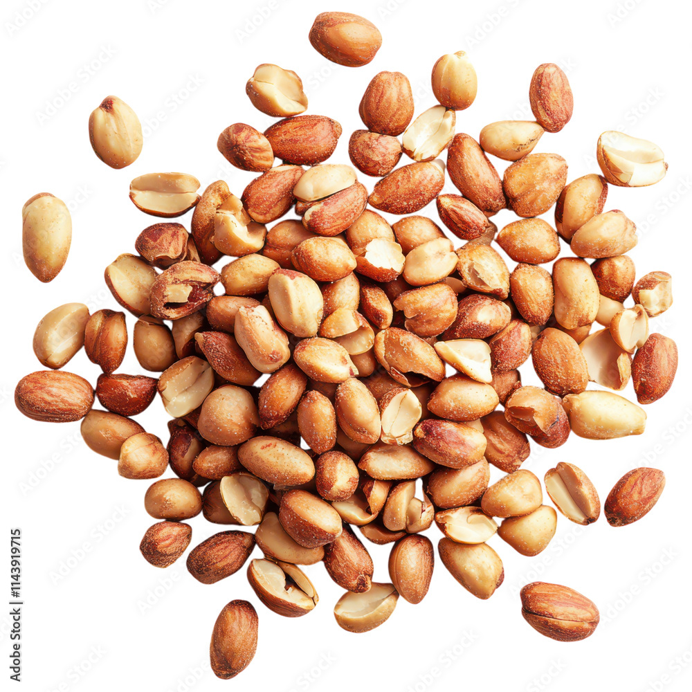 Spicy Masala Peanuts Perfect for Snacks and Parties on Transparent PNG background Spicy Masala Peanuts Perfect for Snacks and Parties on Transparent PNG background
