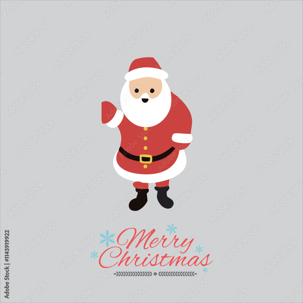 Christmas Santa Claus faces and full body vector illustration. Christmas Santa Claus faces and full body vector illustration.