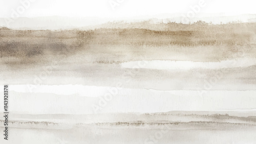 Abstract watercolor aesthetic horizontal background. Hand drawn vector splatter texture. Brush stroked painting pastel color watercolour