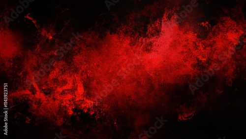 abstract red and black textured background with dramatic smoky effect design concept