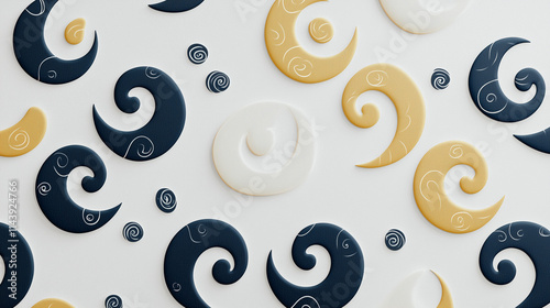 Abstract Spiral Pattern in ...