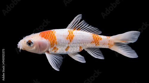 Koi Fish Elegance:  A strik...