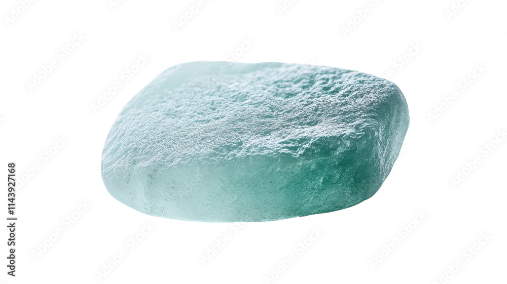 A Beautiful Piece of Smooth Frosted Sea Glass Perfect for Coastal Artwork or Beach-Themed Home Decor. A Beautiful Piece of Smooth Frosted Sea Glass Perfect for Coastal Artwork or Beach-Themed Home Decor.