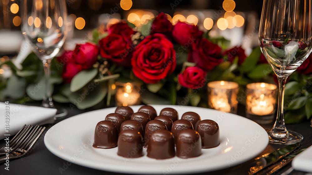 valentine's day chocolate and elegant centerpiece valentine's day chocolate and elegant centerpiece