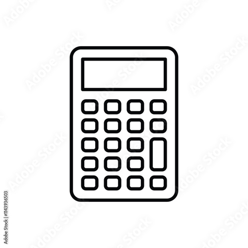 Calculator vector icon