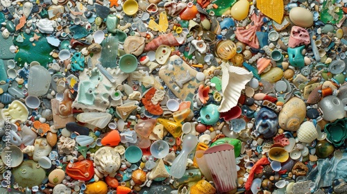 Packaging Waste: Excess materials from shipping and retail, often recyclable, but commonly discarded, contributing to environmental waste.
 photo