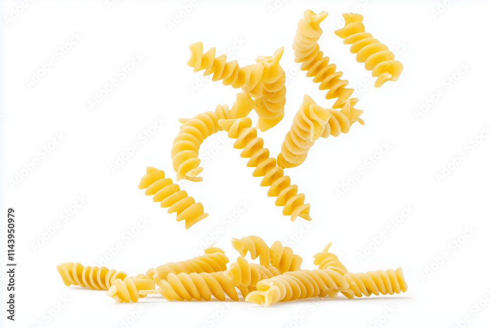 pasta on white pasta on white