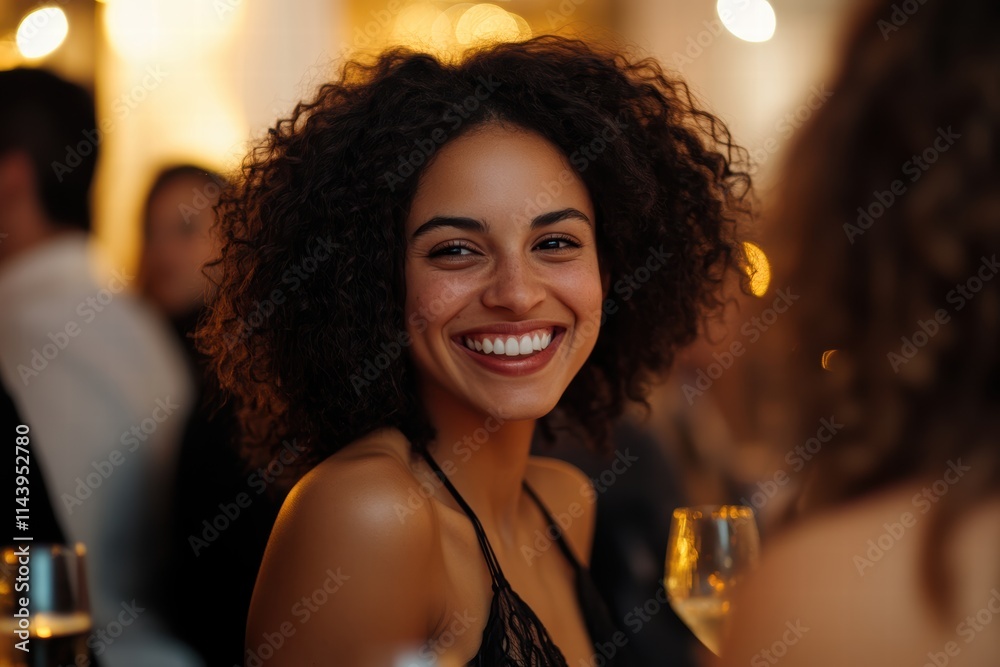 A group of friends celebrating together at a birthday party, with smiles and laughter filling the room.