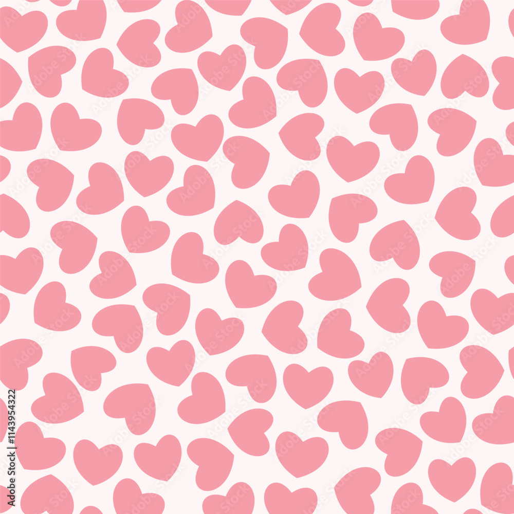 custom made wallpaper toronto digitalGroovy background with tiny hearts. Valentine day cheerful seamless pattern. Vector wallpaper with romantic vibes. Cute print for fabric, paper, kids clothes and accessories