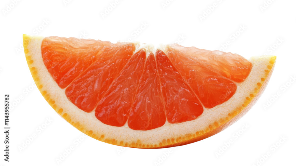 A Vibrant Fresh Grapefruit Slice Showcasing Luscious Pulp Ideal for Healthy Recipes and Juicing Inspiration. A Vibrant Fresh Grapefruit Slice Showcasing Luscious Pulp Ideal for Healthy Recipes and Juicing Inspiration.