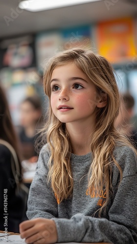 Wallpaper Mural Engaged Student Leaders Brainstorming Ideas for After School Club Meeting in Lively Classroom Setting Torontodigital.ca