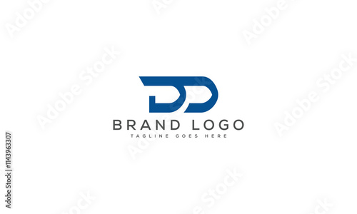 Free Download letter DD logo design vector template design for brand. - GFXLoad