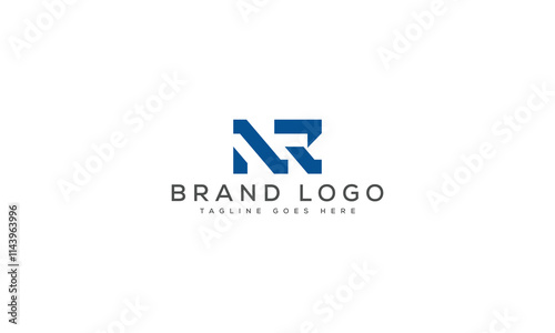 Free Download letter NR logo design vector template design for brand. - GFXLoad