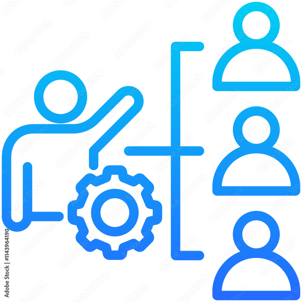 Organization Structure Icon Organization Structure Icon