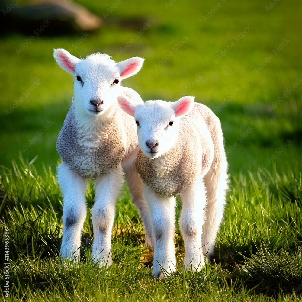 sheep and lamb sheep and lamb