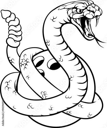 A rattlesnake snake ten pin bowling ball animal sports team mascot