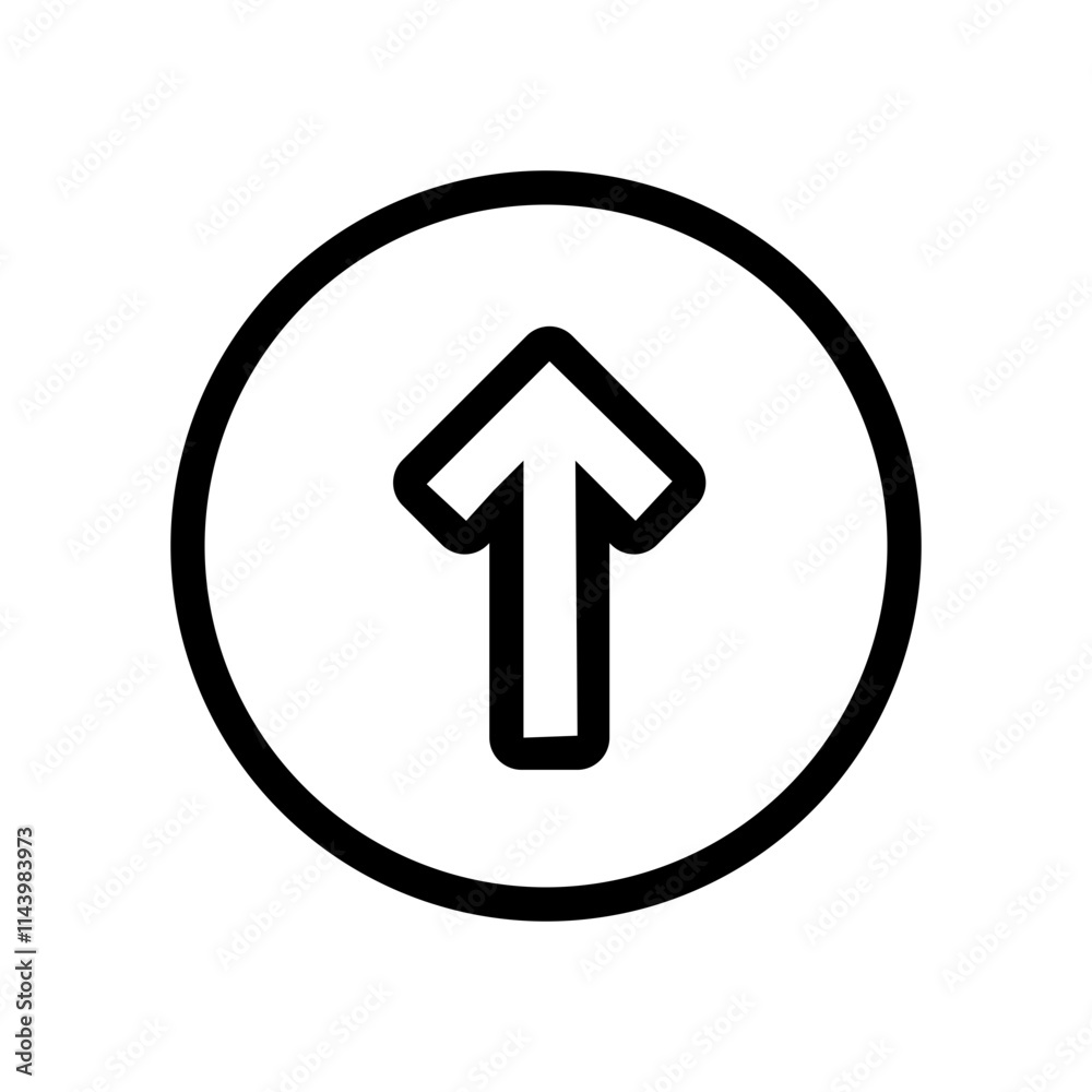 Up Arrow Circle Icon Up Arrow Circle Icon