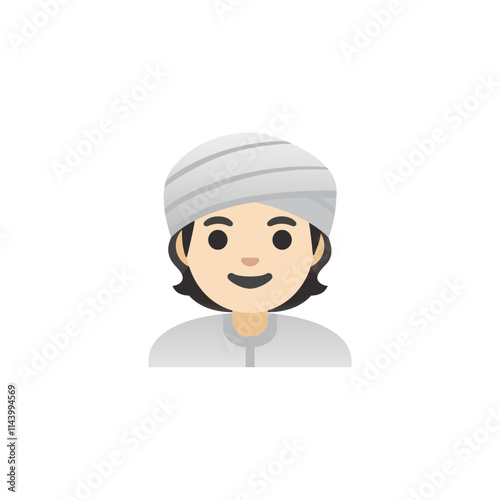 Person Wearing Turban
