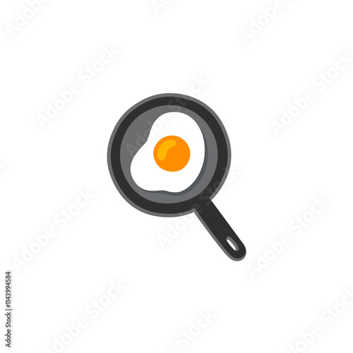 Frying Pan with Egg

