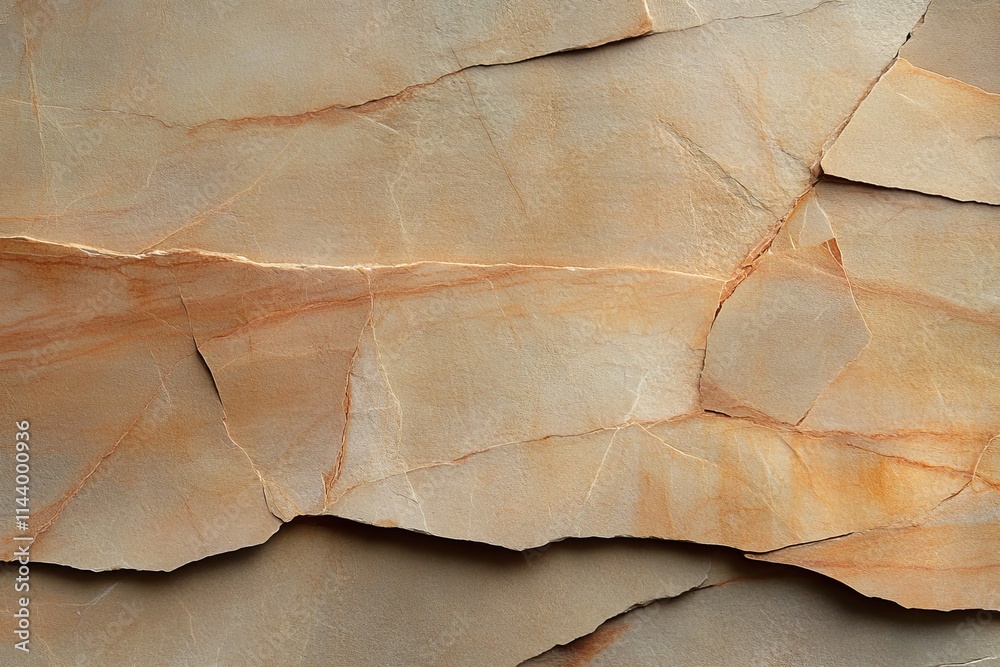 Textured stone surface with natural patterns in warm earthy tones showcasing geological features and layers Textured stone surface with natural patterns in warm earthy tones showcasing geological features and layers