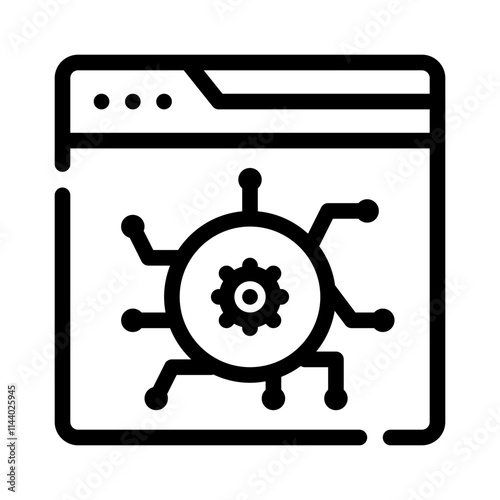 Icon Malware With Style Line