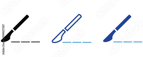 Surgery icon vector set, flat style surgery icon vector set isolated on white background.