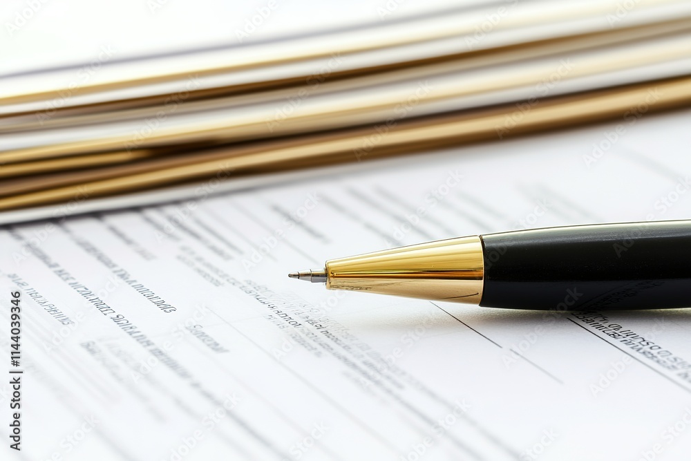 close-up photo of real estate documents with pen and blank space around close-up photo of real estate documents with pen and blank space around