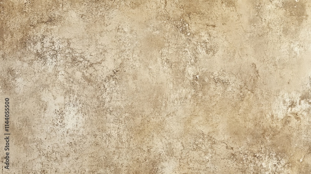 Textured gold concrete wall background with unique patterns and weathered finish for design elements and artistic projects.