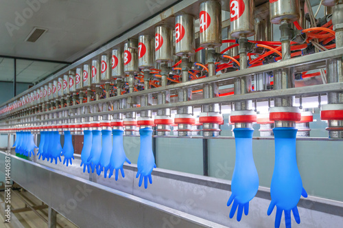 Dingqing Rubber Glove Testing Production Line photo