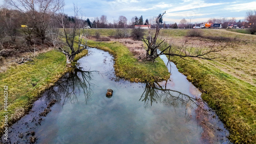 a small inflow of the Vistula