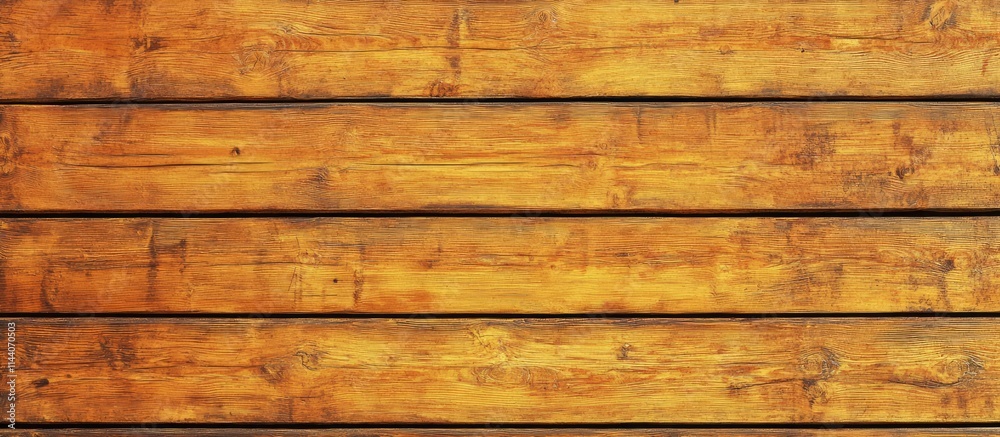 Obraz premium Textured golden yellow wood panels perfect for background decoration and design elements in various creative projects