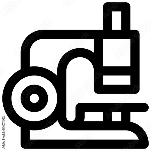 Research. Editable stroke vector icon.