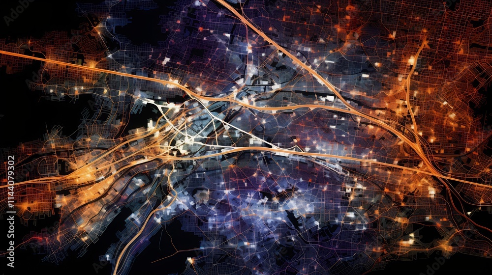 Detailed Regional Map Showcasing Road Networks Traffic Patterns and Geospatial Insights for Efficient Infrastructure Planning and Management Detailed Regional Map Showcasing Road Networks Traffic Patterns and Geospatial Insights for Efficient Infrastructure Planning and Management