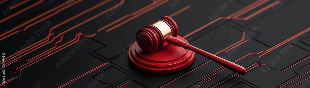 law restriction concept. A detailed view of an AI-powered system helping law enforcement identify violations of restrictions law restriction concept. A detailed view of an AI-powered system helping law enforcement identify violations of restrictions