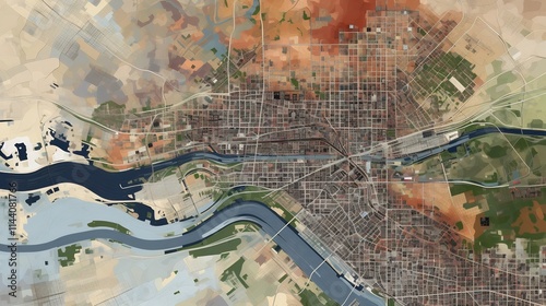 Comprehensive Metropolitan Land Use Plan with GIS Tools for Sustainable Urban Development and Community Growth