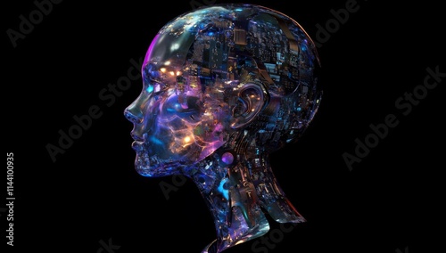 head with alpha channel