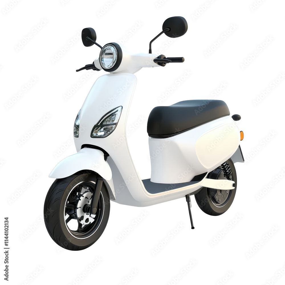 Electric Scooter Isolated on White Background for Commercial Use Transparent Background Electric Scooter Isolated on White Background for Commercial Use Transparent Background