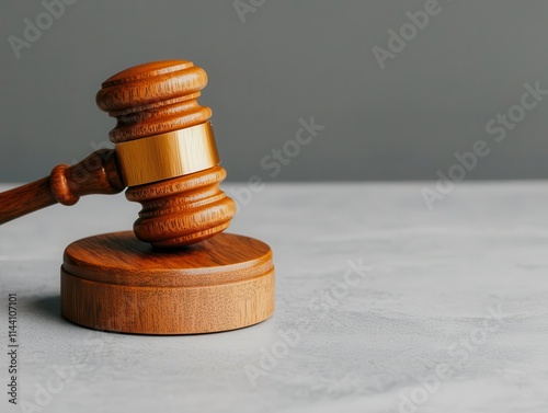 law restriction concept. A close-up of a legislative document presented as evidence in a case about the enforcement of restrictions