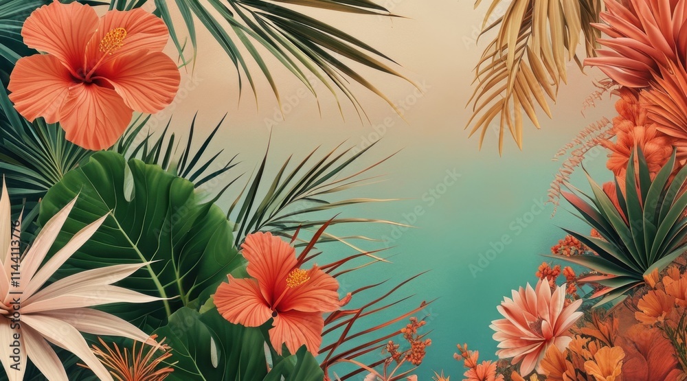 Exotic and Beautiful Tropical Flowers. Exotic and Beautiful Tropical Flowers.