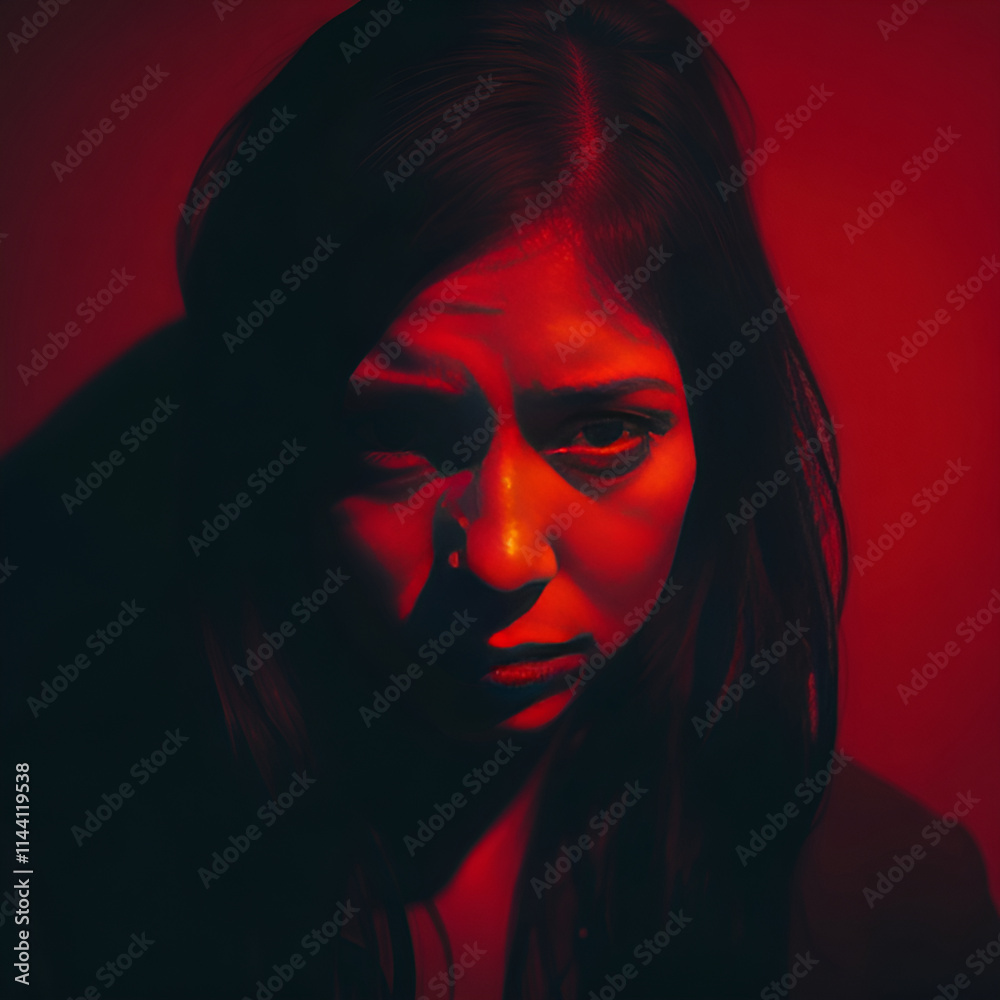 Warm high-contrast low-key lighting, deep shadows, dramatic effect, predominantly reds, oranges, and yellows, sad expression.jpg Warm high-contrast low-key lighting, deep shadows, dramatic effect, predominantly reds, oranges, and yellows, sad expression.jpg