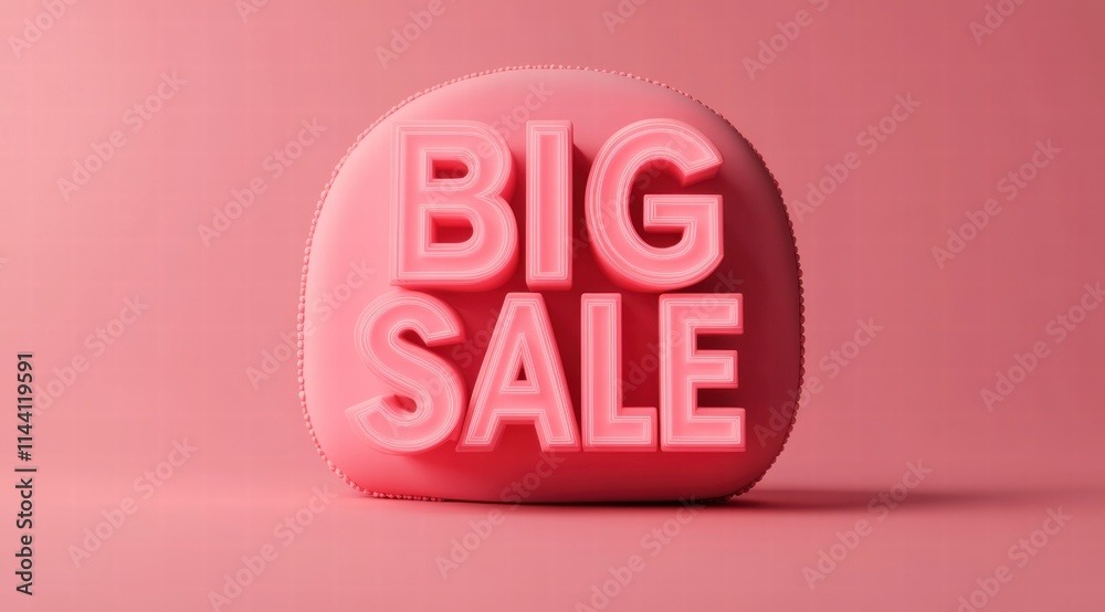 3D render of an icon with the text 3D render of an icon with the text