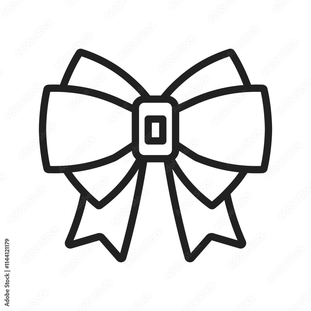 Ribbon icon vector image. Suitable for mobile apps, web apps and print media. Ribbon icon vector image. Suitable for mobile apps, web apps and print media.
