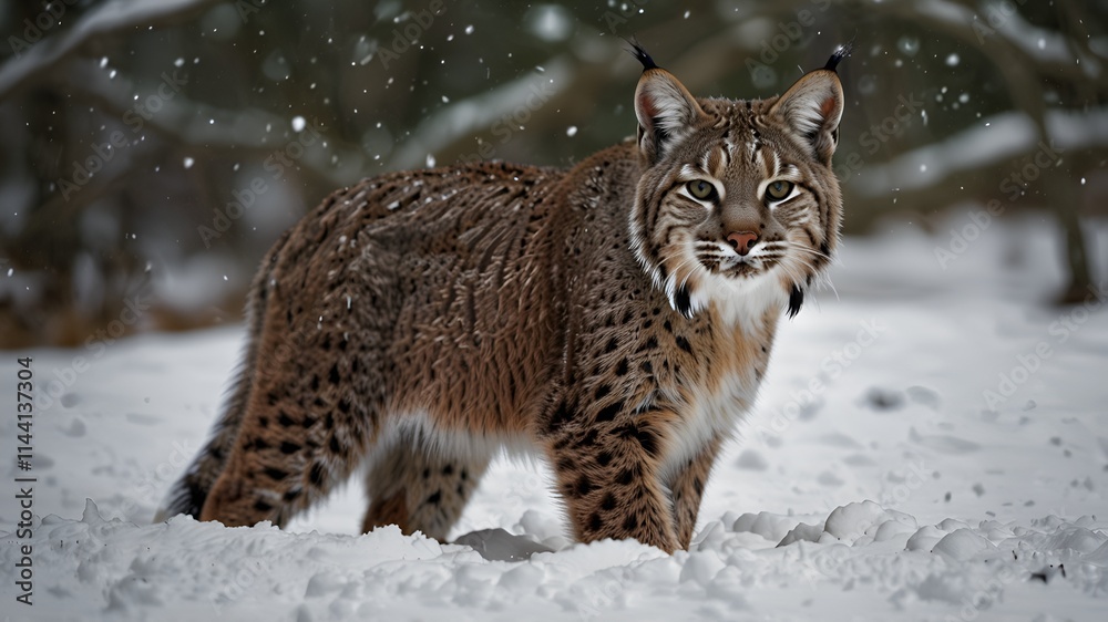 Obraz premium portrait of a lynx