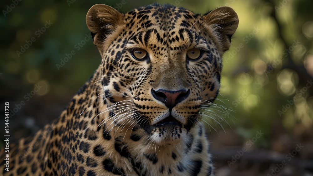 Obraz premium portrait of a leopard