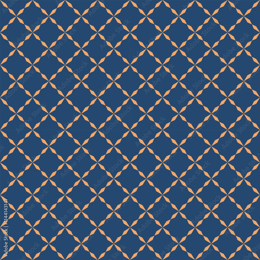 Fototapeta premium Arabic seamless pattern, abstract design background pattern