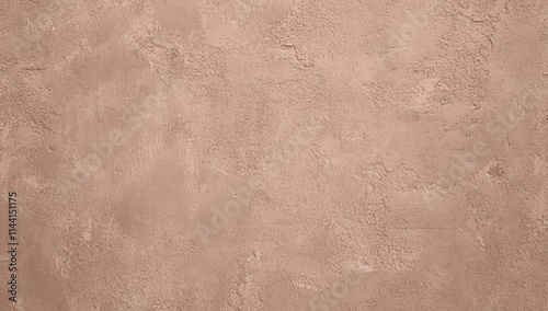 Peach-colored stucco wall texture, neutral background, grainy, beige, mocha mousse.