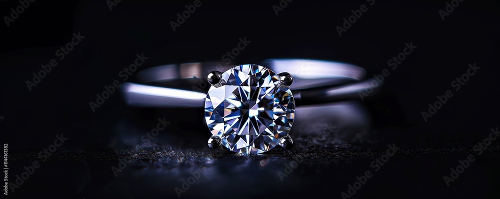 Brilliant Diamond Solitaire Engagement Ring Brilliant Diamond Solitaire Engagement Ring