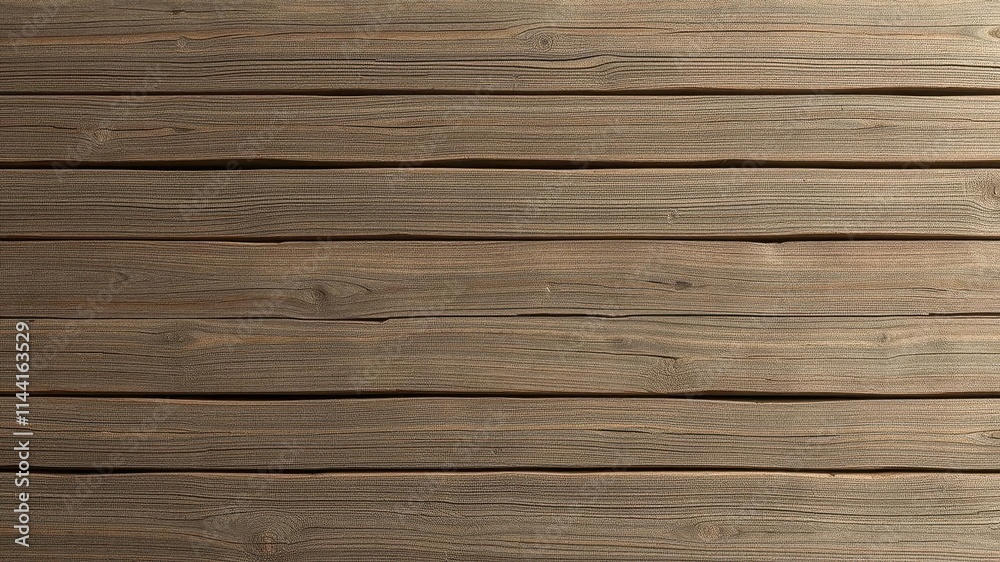 Fototapeta premium Distressed horizontal wood grain texture, showing wear and tear, background,scratch