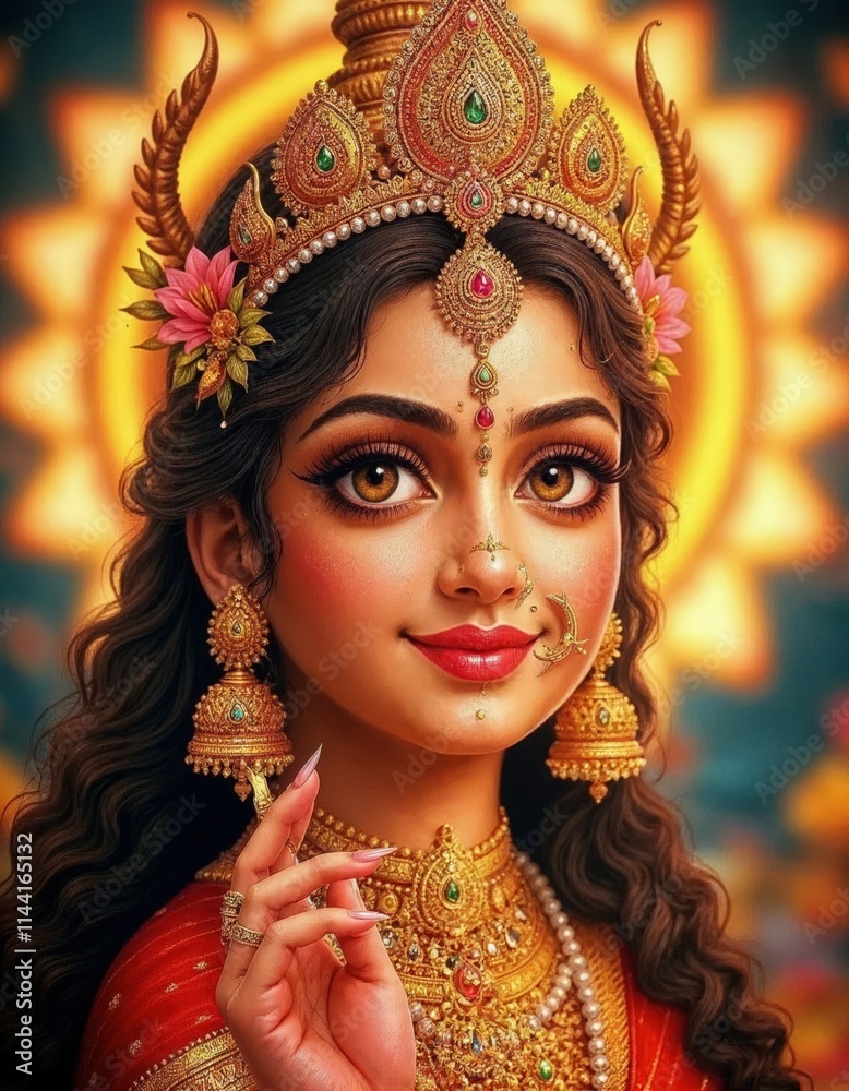 Ma Durga or the Indian festival in Bengal Ma Durga or the Indian festival in Bengal