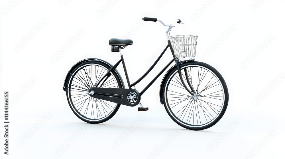 Fototapeta premium Stylish High-Resolution Bike Rental Concept